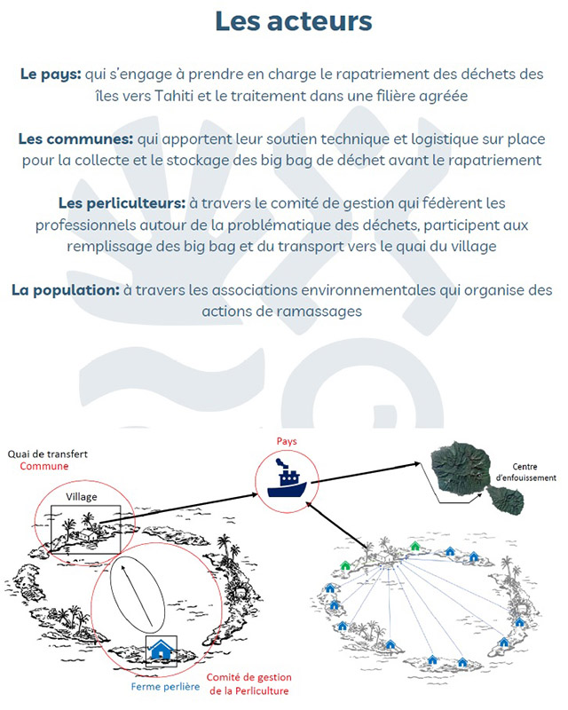 Large-Scale Cleanup Initiative: Tackling Pearl Farming Pollution in French Polynesia